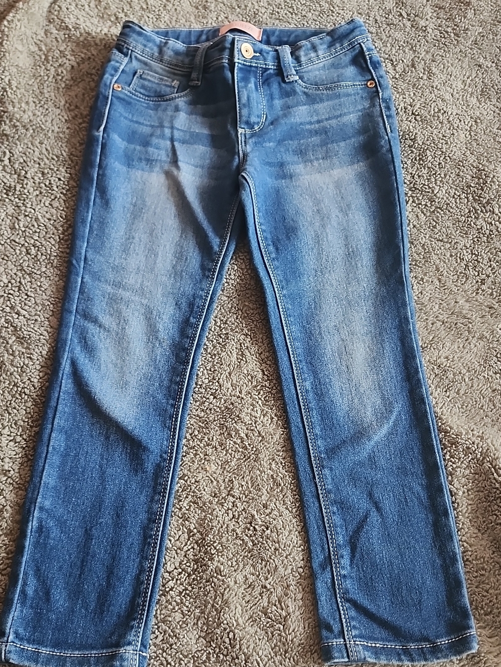 Squeeze Girls Medium Blue Faded Denim Jeans